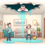 Dégâts des eaux venant du voisin