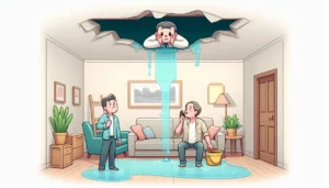 Dégâts des eaux venant du voisin