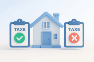 Taxe foncière vs Taxe d’habitation